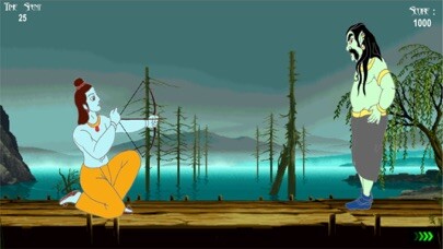Emulate iPhone app Ramayan Archery using MyAndroid
