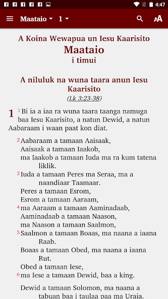 Run android online APK Ramoaaina - Bible from MyAndroid or emulate Ramoaaina - Bible using MyAndroid
