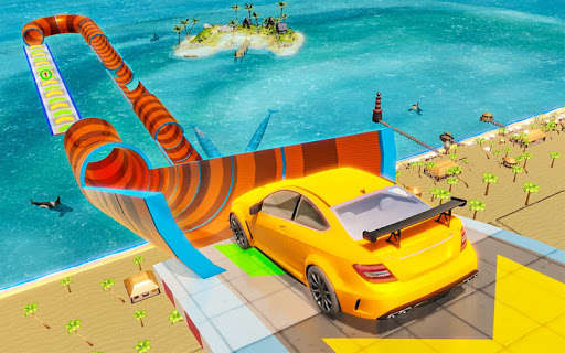 Run android online APK Ramp Car Stunts - Beach Racing Stunts Games 3D from MyAndroid or emulate Ramp Car Stunts - Beach Racing Stunts Games 3D using MyAndroid
