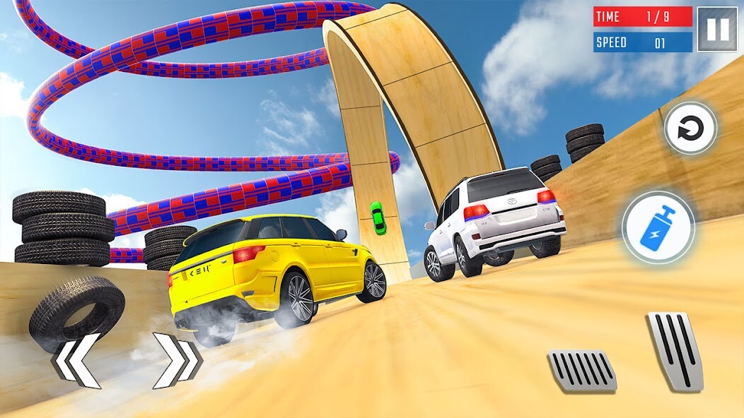 Run android online APK Ramp Car Stunts Mega Ramping from MyAndroid or emulate Ramp Car Stunts Mega Ramping using MyAndroid