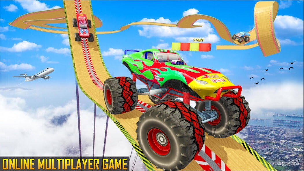 Run android online APK Ramp Monster Truck Stunts Race from MyAndroid or emulate Ramp Monster Truck Stunts Race using MyAndroid