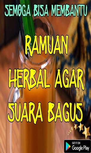 Run android online APK Ramuan Herbal Agar Suara Bagus from MyAndroid or emulate Ramuan Herbal Agar Suara Bagus using MyAndroid