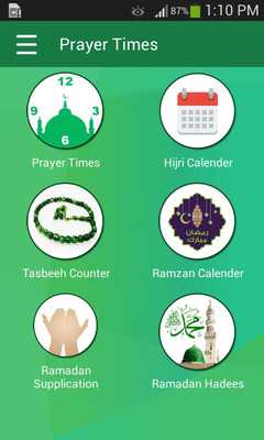 Emulate Android APK Ramzan calendar 2018- prayer times, hadees, azan Emulate Android APK Ramzan calendar 2018- prayer times, hadees, azan