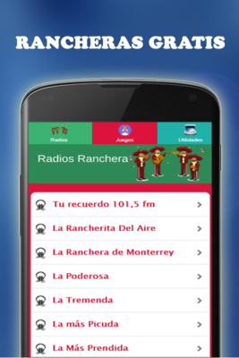 Emulate Android APK Ranchera Music Radio Free