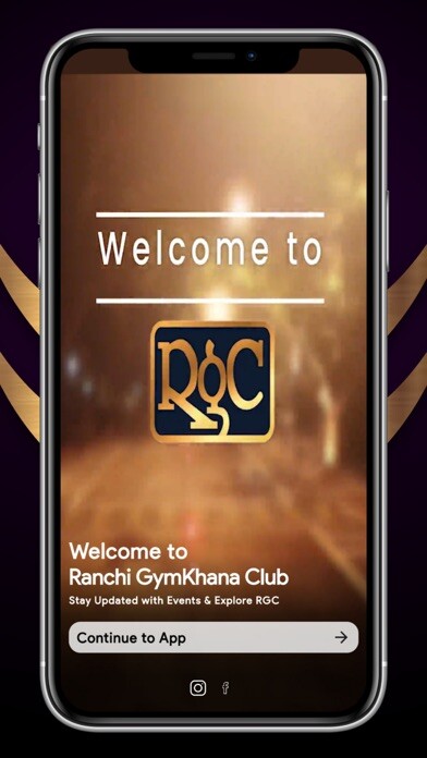 Emulate iPhone app Ranchi GymKhana Club using MyAndroid