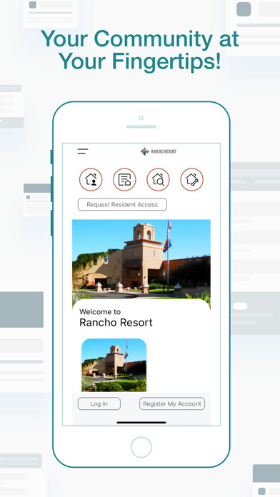 Emulate iPhone app Rancho Resort using MyAndroid