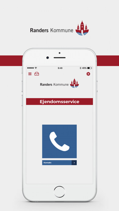 Emulate iPhone app Randers Ejendomsservice using MyAndroid Emulate iPhone app Randers Ejendomsservice using MyAndroid