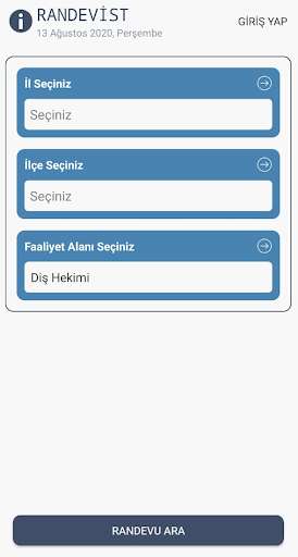 Run android online APK Randevist from MyAndroid or emulate Randevist using MyAndroid