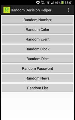 Emulate Android APK Random Decision Helper