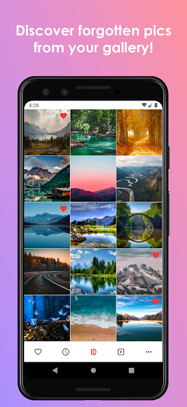 Emulate iPhone app Random Gallery using MyAndroid