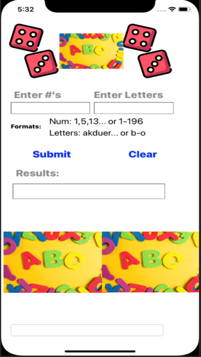 Emulate iPhone app RandomGApp using MyAndroid