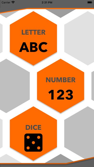Emulate iPhone app Random Generator PRO using MyAndroid