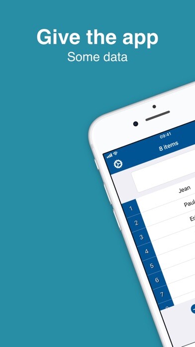 Emulate iPhone app RandomGroup using MyAndroid