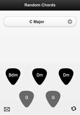 Emulate Android APK Random Guitar Chords
