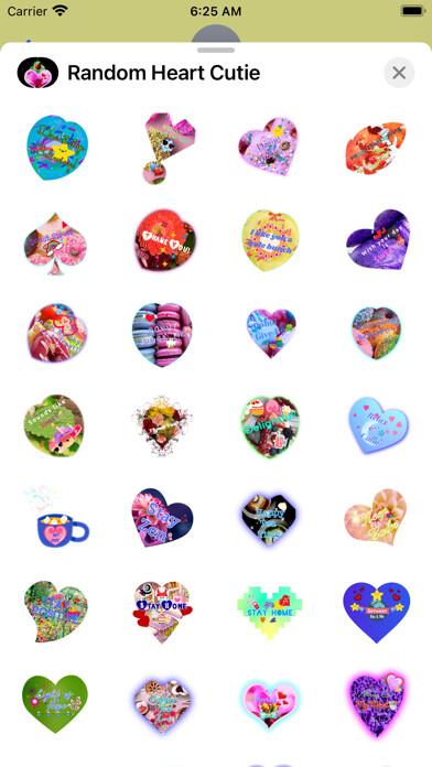 Emulate iPhone app Random Heart Cutie using MyAndroid Emulate iPhone app Random Heart Cutie using MyAndroid