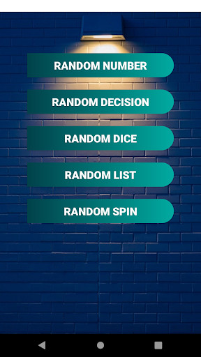 Run android online APK RandomizR: random number generator from MyAndroid or emulate RandomizR: random number generator using MyAndroid