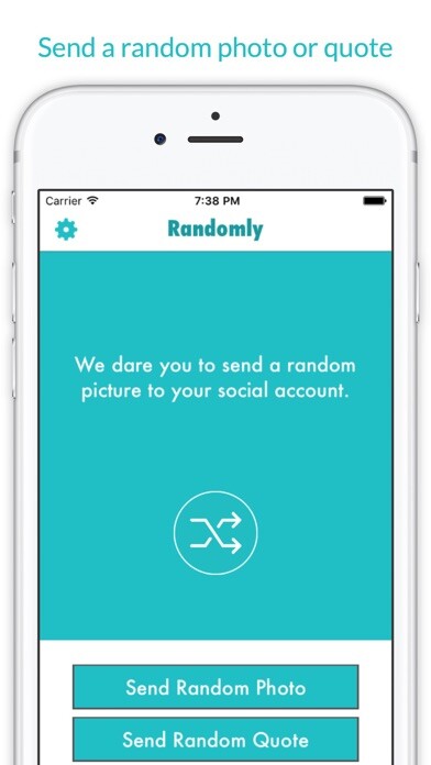 Emulate iPhone app Randomly - Send random photos and quotes using MyAndroid Emulate iPhone app Randomly - Send random photos and quotes using MyAndroid