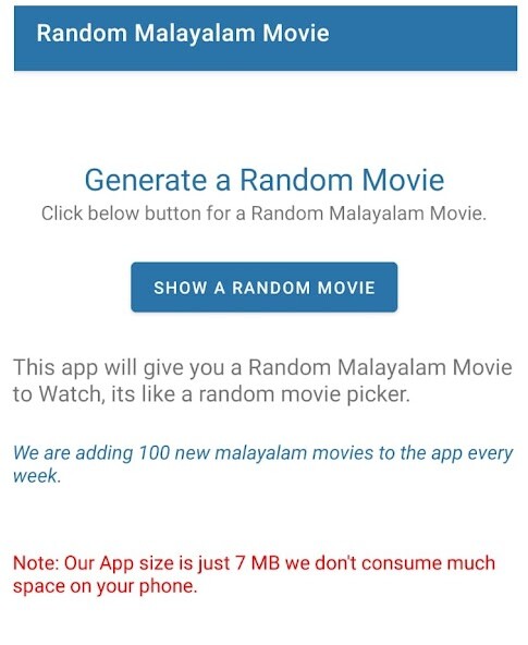 Run android online APK Random Malayalam Movie Generat from MyAndroid or emulate Random Malayalam Movie Generat using MyAndroid Run android online APK Random Malayalam Movie Generat from MyAndroid or emulate Random Malayalam Movie Generat using MyAndroid