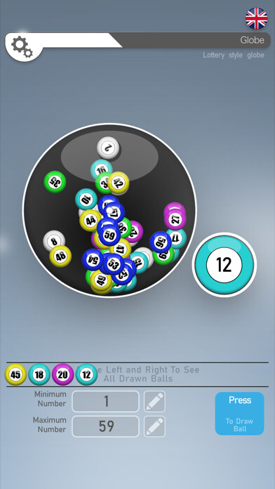 Emulate iPhone app Random Number App using MyAndroid