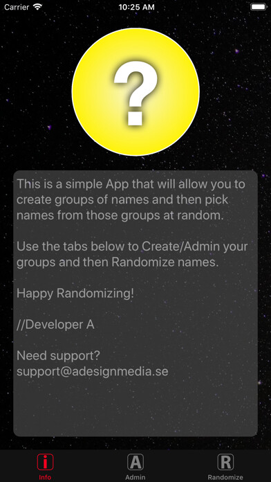 Emulate iPhone app Random Person using MyAndroid