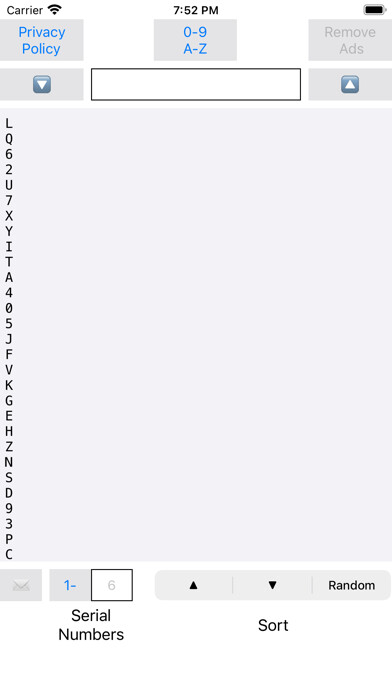 Emulate iPhone app Random Sort Number Generator using MyAndroid Emulate iPhone app Random Sort Number Generator using MyAndroid