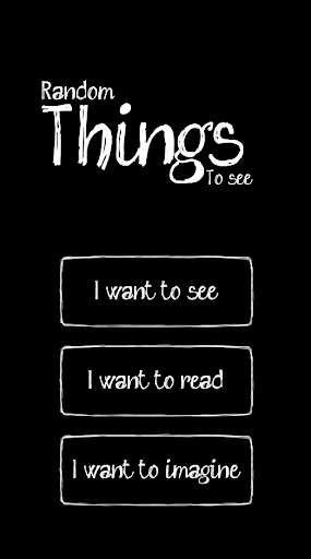 Run android online APK Random Things to See from MyAndroid or emulate Random Things to See using MyAndroid