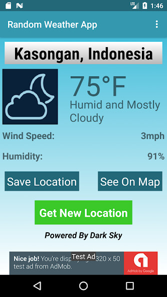 Run android online APK Random Weather - Get Weather By Random Location from MyAndroid or emulate Random Weather - Get Weather By Random Location using MyAndroid