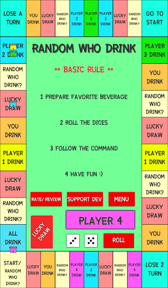 Run android online APK Random who Drink from MyAndroid or emulate Random who Drink using MyAndroid