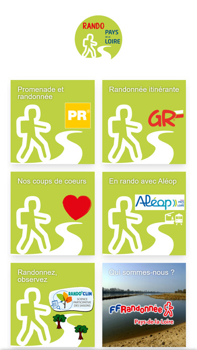 Emulate iPhone app Rando Pays de la Loire using MyAndroid