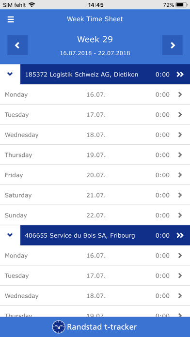 Emulate iPhone app Randstad t-tracker using MyAndroid Emulate iPhone app Randstad t-tracker using MyAndroid