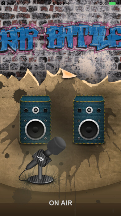 Emulate iPhone app Rap Battle - Rap The World using MyAndroid