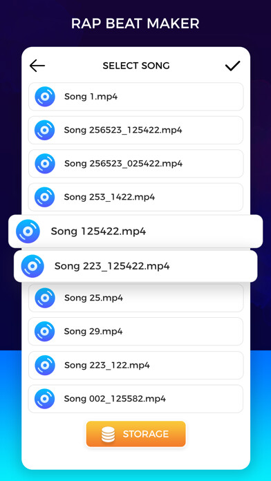 Emulate iPhone app Rap Beat Maker - Music Maker using MyAndroid