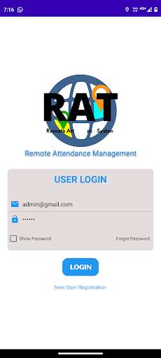 Run android online APK Rapid Attendance Terminal from MyAndroid or emulate Rapid Attendance Terminal using MyAndroid