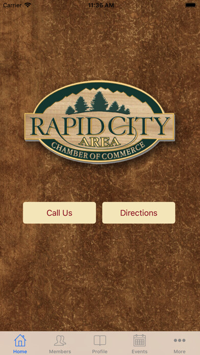Emulate iPhone app Rapid City Chamber of Commerce using MyAndroid Emulate iPhone app Rapid City Chamber of Commerce using MyAndroid