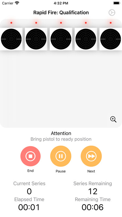 Emulate iPhone app Rapid Fire Pistol using MyAndroid