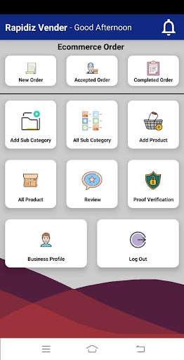 Run android online APK Rapidiz Seller Zone app from MyAndroid or emulate Rapidiz Seller Zone app using MyAndroid