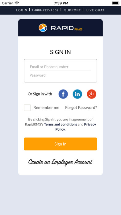 Emulate iPhone app Rapid Portal using MyAndroid