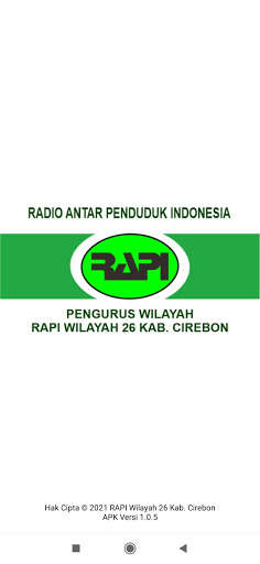 Run android online APK RAPI Wilayah 26 Kab. Cirebon from MyAndroid or emulate RAPI Wilayah 26 Kab. Cirebon using MyAndroid