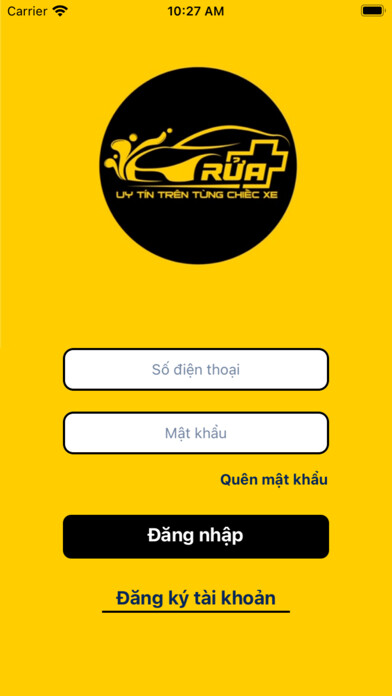 Emulate iPhone app R?a Plus - ??t ch? r?a xe using MyAndroid Emulate iPhone app R?a Plus - ??t ch? r?a xe using MyAndroid