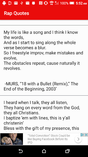 Emulate Android APK Rap Quotes Emulate Android APK Rap Quotes