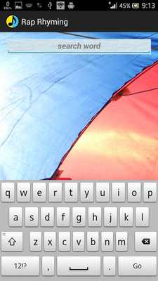 Emulate Android APK Rap Rhyming