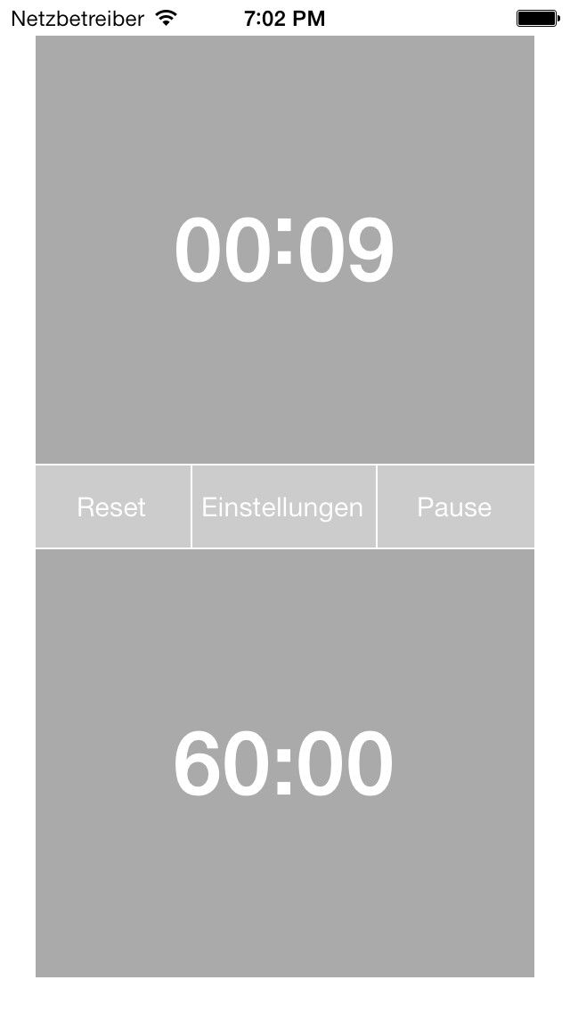 Emulate iPhone app RapZap chess clock using MyAndroid Emulate iPhone app RapZap chess clock using MyAndroid