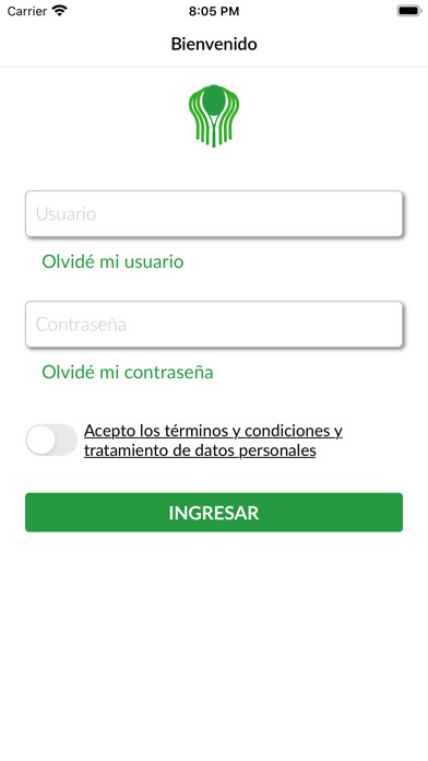 Emulate iPhone app RAQUETA BOSQUES using MyAndroid