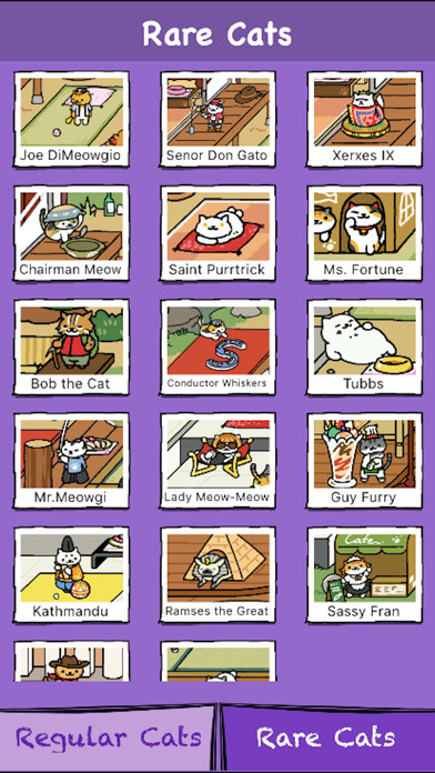 Emulate iPhone app Rare Cats for Neko Atsume -  How to get free gold and silver fish, cheats, hacks and more using MyAndroid