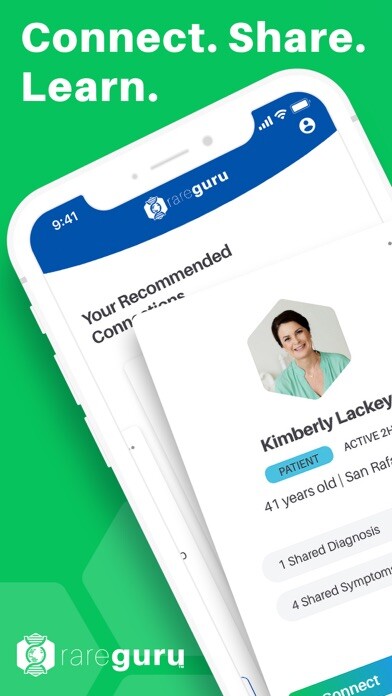 Emulate iPhone app RareGuru: Rare Diseases using MyAndroid