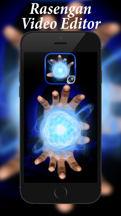 Emulate iPhone app Rasengan video editor: Naruto edition using MyAndroid
