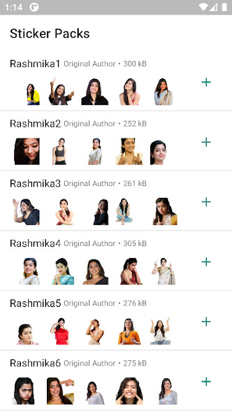Run android online APK Rashmika Stickers from MyAndroid or emulate Rashmika Stickers using MyAndroid