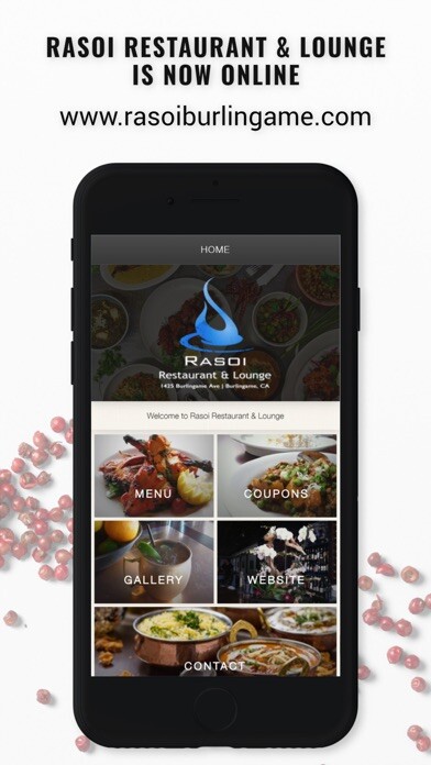 Emulate iPhone app Rasoi Restaurant and Lounge using MyAndroid Emulate iPhone app Rasoi Restaurant and Lounge using MyAndroid