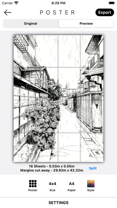 Emulate iPhone app Raster - make your posters using MyAndroid Emulate iPhone app Raster - make your posters using MyAndroid