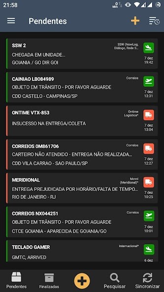 Emulate iPhone app Rastreador de Encomendas using MyAndroid Emulate iPhone app Rastreador de Encomendas using MyAndroid